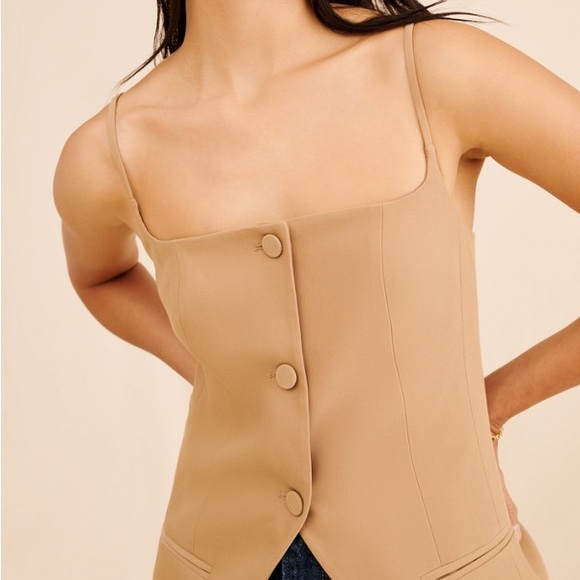 Anthropologie Mare Mare Square-Neck Vest - Picture 7 of 9